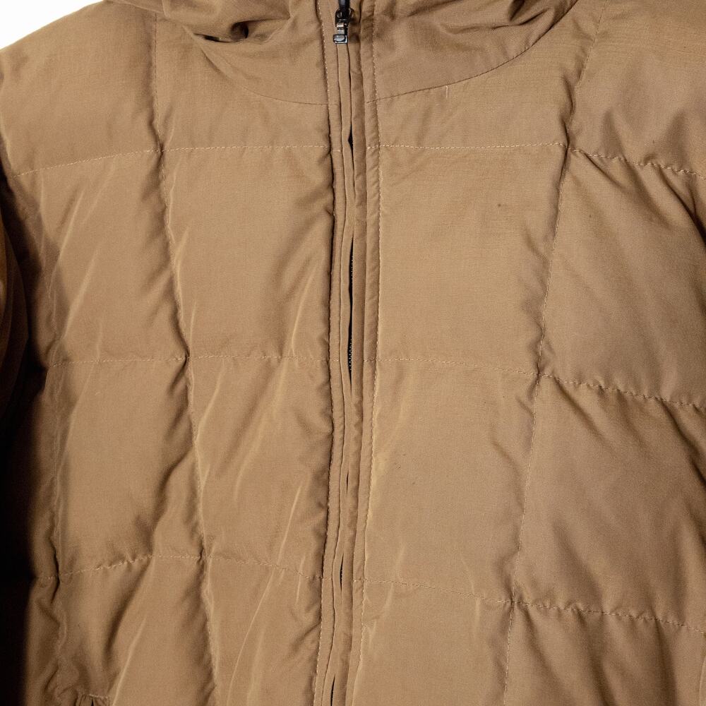 Eddie Bauer Goose Down Puffer Jacket Brown Men’s XL Vintage Gorpcore - Picture 4 of 15